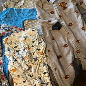 3-6 Month Baby Boy Sleep and plays